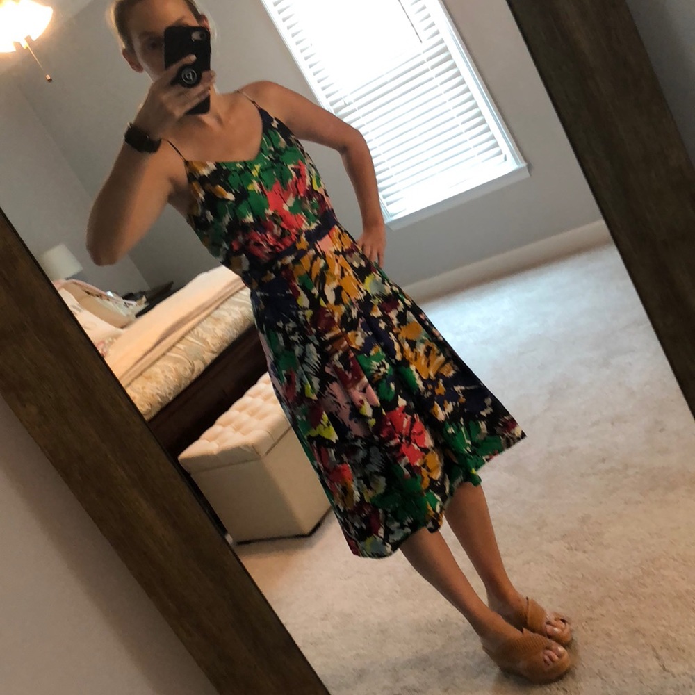 Never worn silk dress